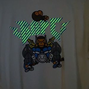 Bape authentic Tshirt glow in the dark